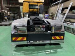 仕上がりました。ｱﾙﾐ製踊り場、R周り、泥除け、テールランプ一式、Sバンパー、鳥居、Fパイプ、etc、、、