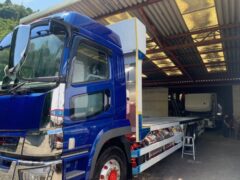 25ｔ活魚車架装